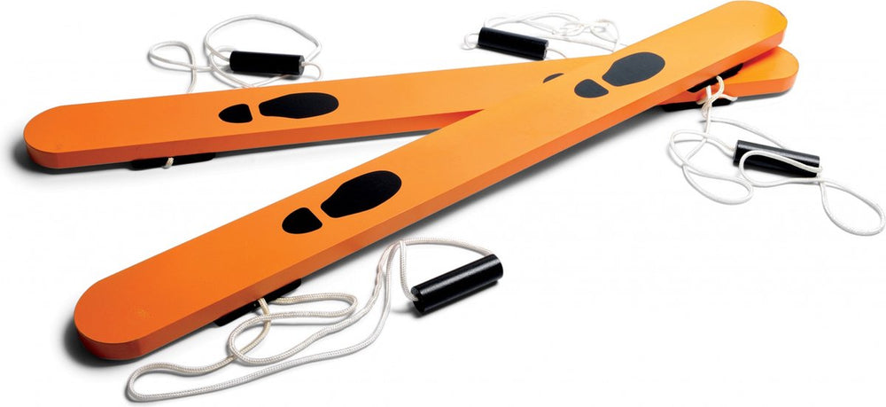 Bs speelgoed houten loopski's voor 2 personen, 90cm