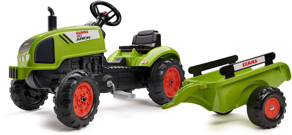 Falk claas trekker arion 410 trekker + aanhanger 2-5