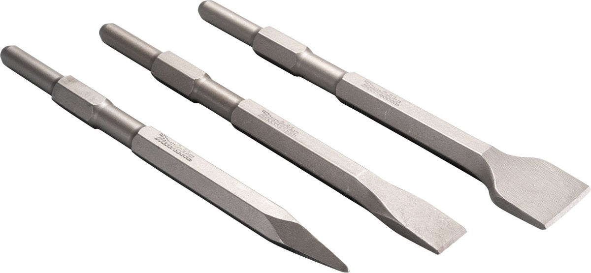 Makita accessoires beitelset 3-delig - d-71320