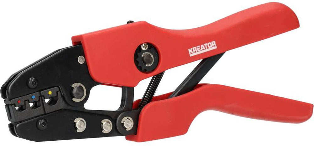 Kreator krimptang voor geisoleerde kabelschoen 0,5-6mm2 profi 230mm (krt615112)