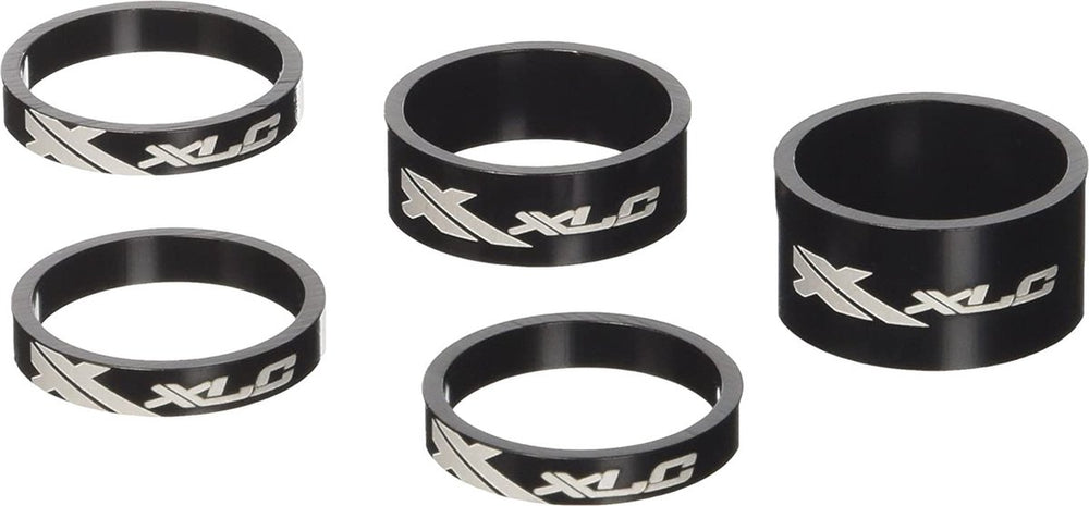 Xlc as-a02 balhoofdset - spacerset - 1 - ahead - zwart - set a 5 stuks