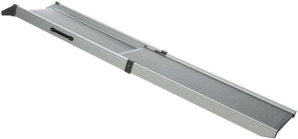 Trixie loopplank auto telescopisch (tot 120kg) - 100-180x43 cm - grijs