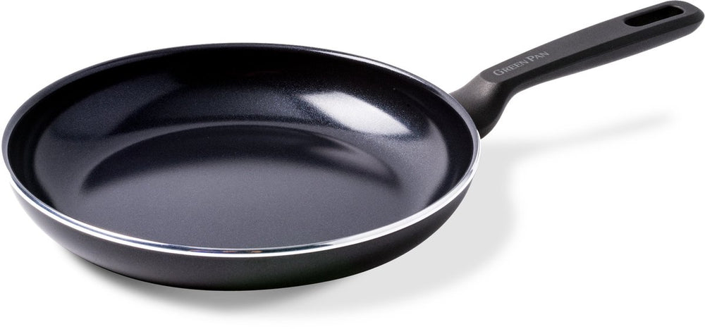 Greenpan memphis koekenpan 24cm - pfas-vrije antikleeflaag – koekenpan inductie - keramische koekenpan – ovenbestendig tot 160°c – koudgrepen - zonder deksel – zwart