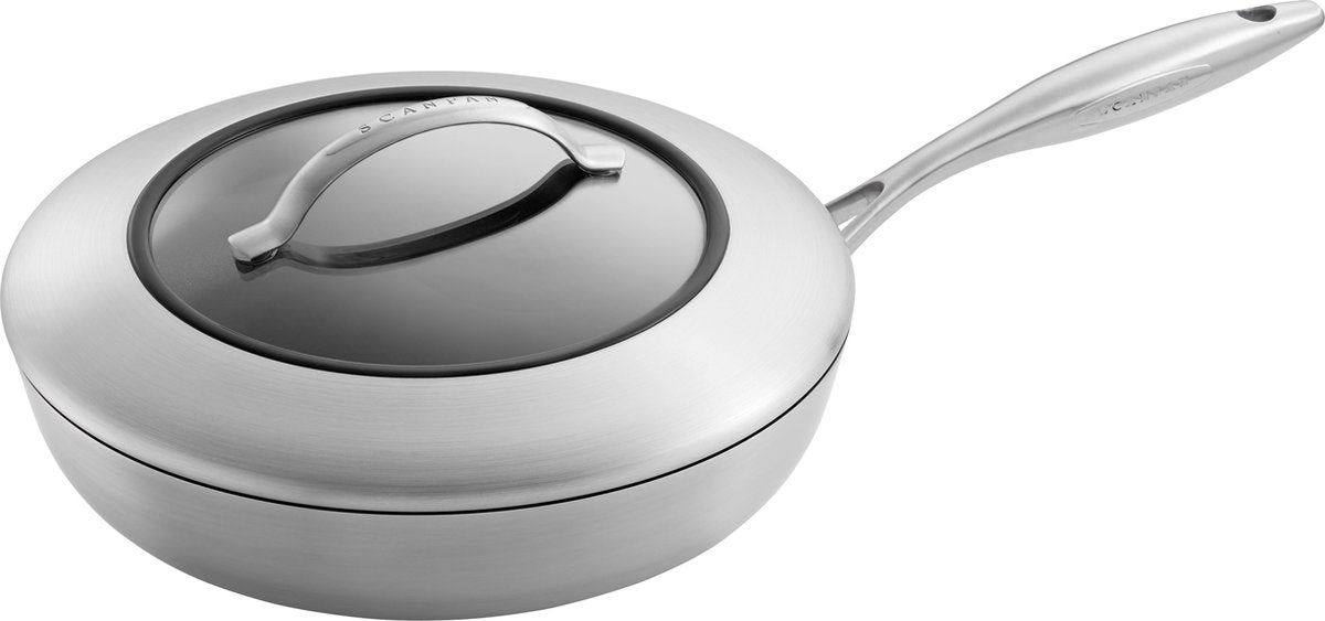 Scanpan . 2,5 l 28 cm hapjespan met deksel - ctx