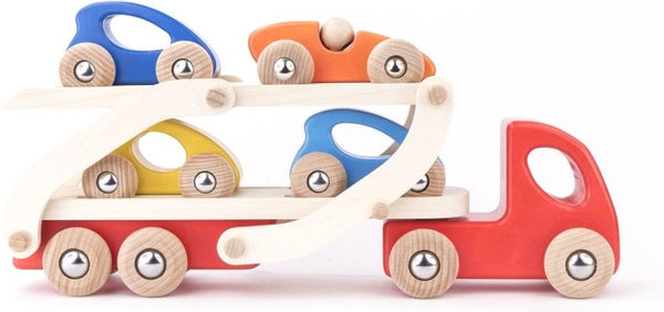 Bajo houten autotransporter