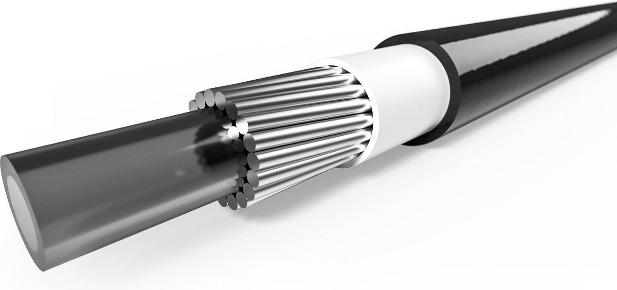 Elvedes buitenkabel 4,9mm (10m) groen 1125tef-13-10