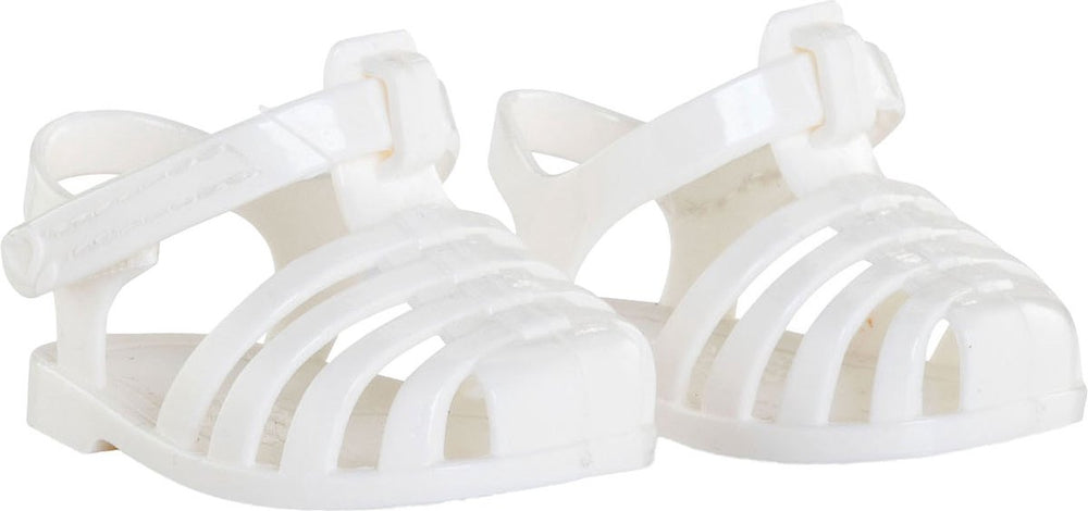 Corolle sandalen poppenaccessoire wit 36cm mon grand poupon.