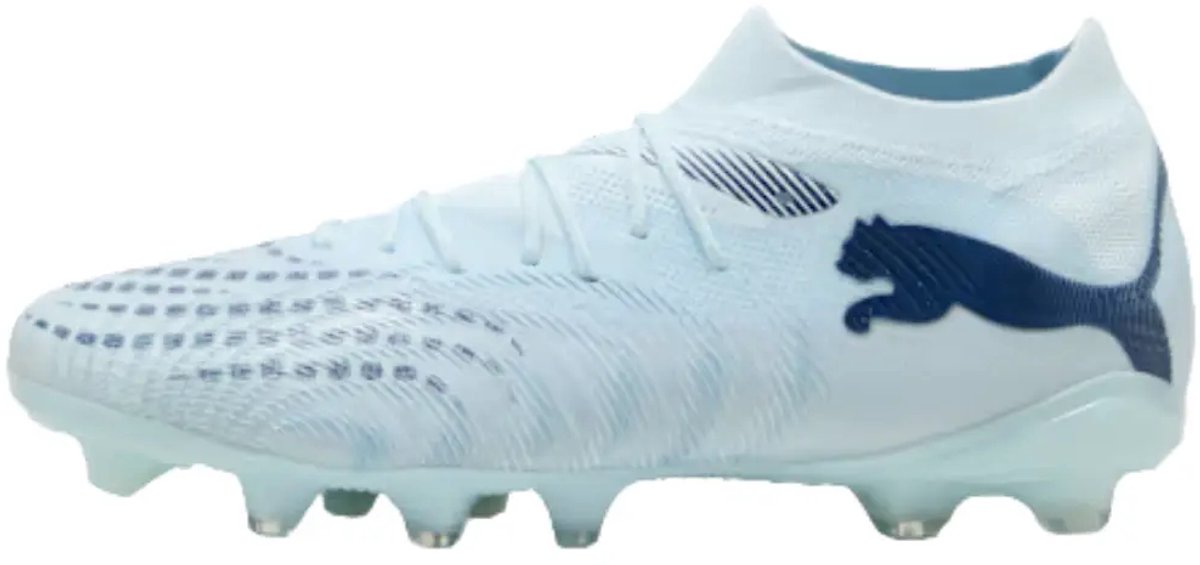 Puma future 9 match fg ag unisex sportschoenen - icy blue-blue jewel