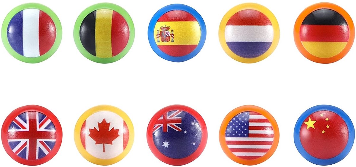 Vtech Marble Rush Marbles - set of 10 - suitable for all marble runs - educational toy - gift - ages 3 to 6