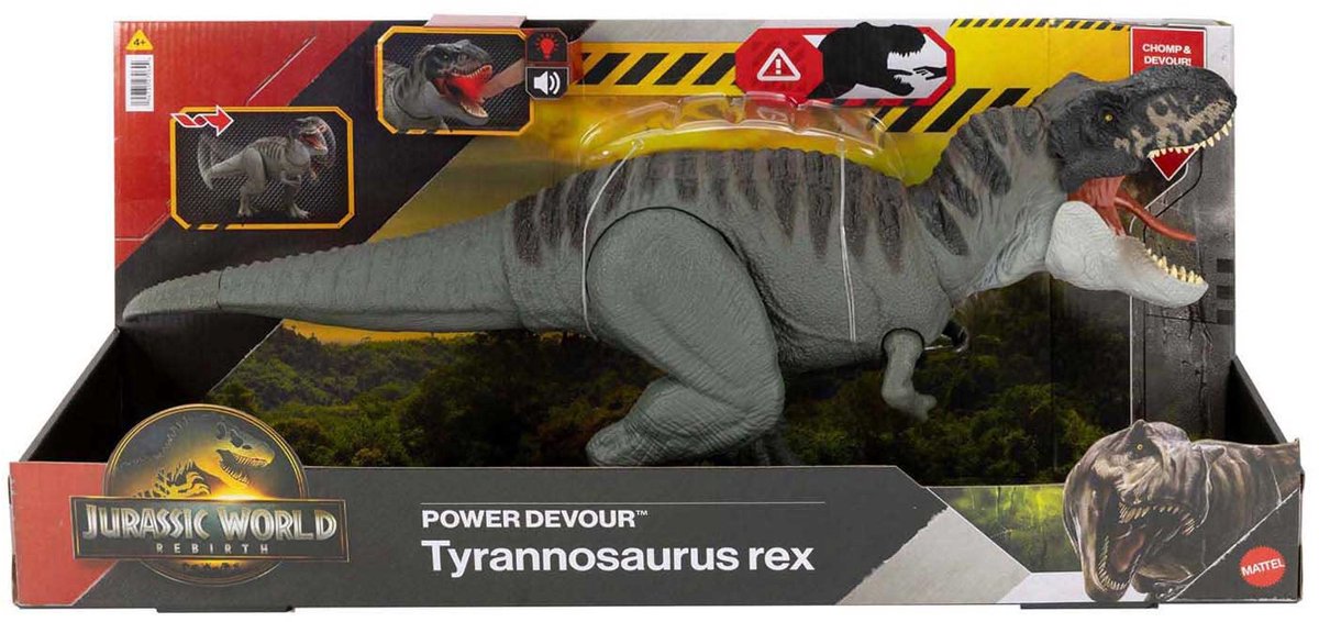 Mattel jurassic world rebirth tyrannosaurus rex