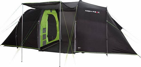 High peak Familietent Tauris 4.0 4-persoons 440 cm donkergrijs