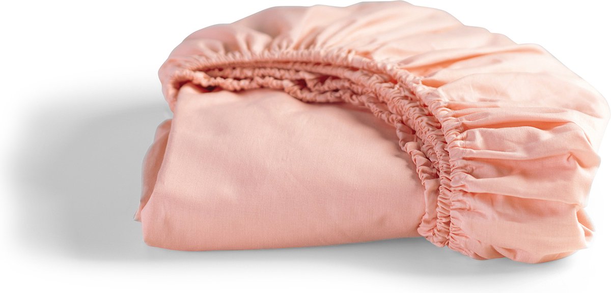 Cinderella - weekend - hoeslaken - 100% katoen - tot 25 cm matrashoogte - 200x210 cm - soft terra