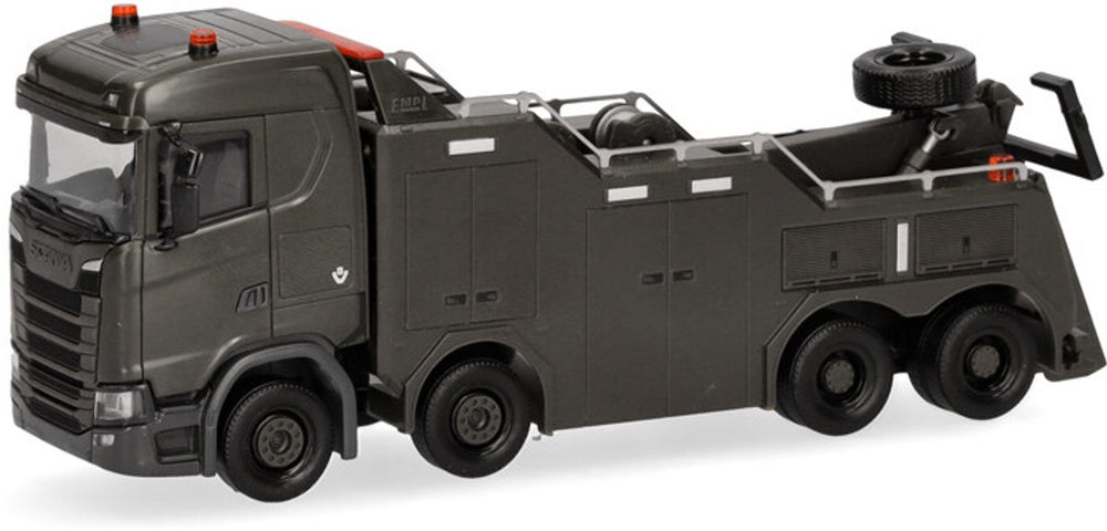 Herpa scania cs 20 nd empl bison luxemburger armee (l)