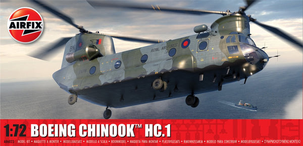 Airfix modelbouwpakket vliegtuigen - 06023 boeing h-47 chinook hc.1 helikopter plastic - 1:72 - modelbouw