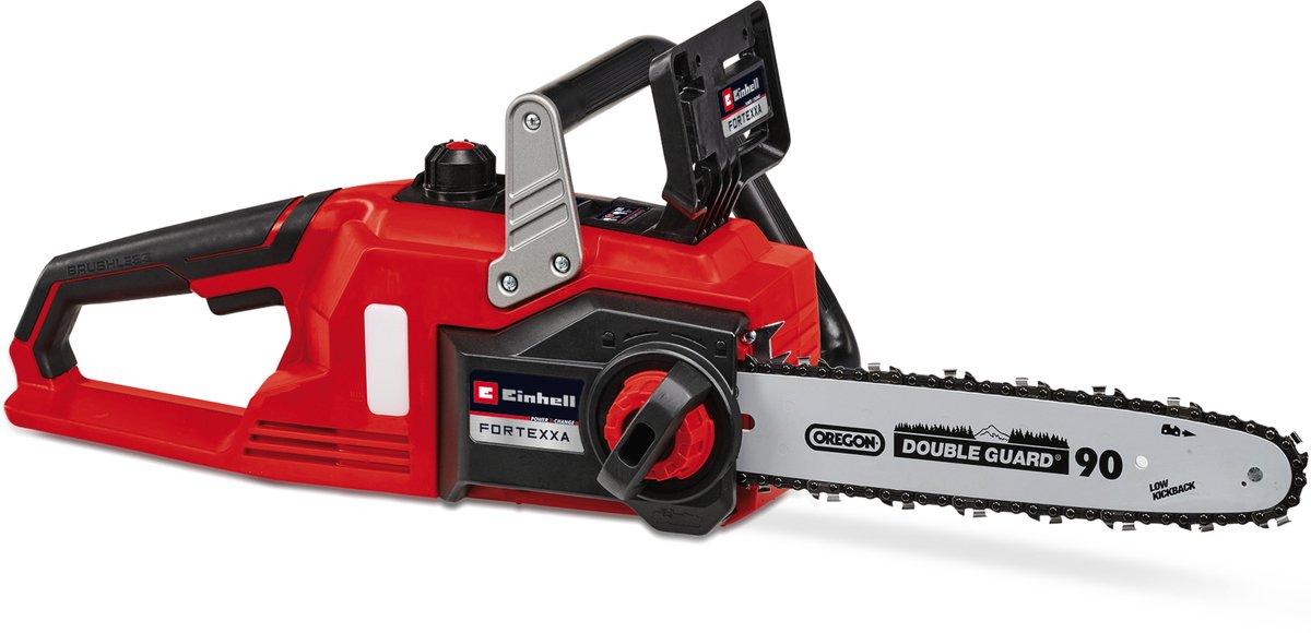Einhell accu kettingzaag fortexxa 18 30 li solo - power x-change - 18 v li-ion - koolborstelloze motor - zwaardlengte: 30 cm - max. zaaglengte: 27 cm - excl. accu en lader