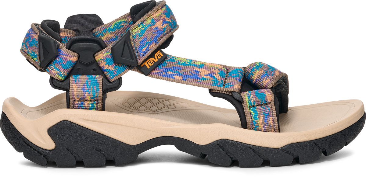 Teva w terra fi 5 universal dames sandalen - tree cover neon spring