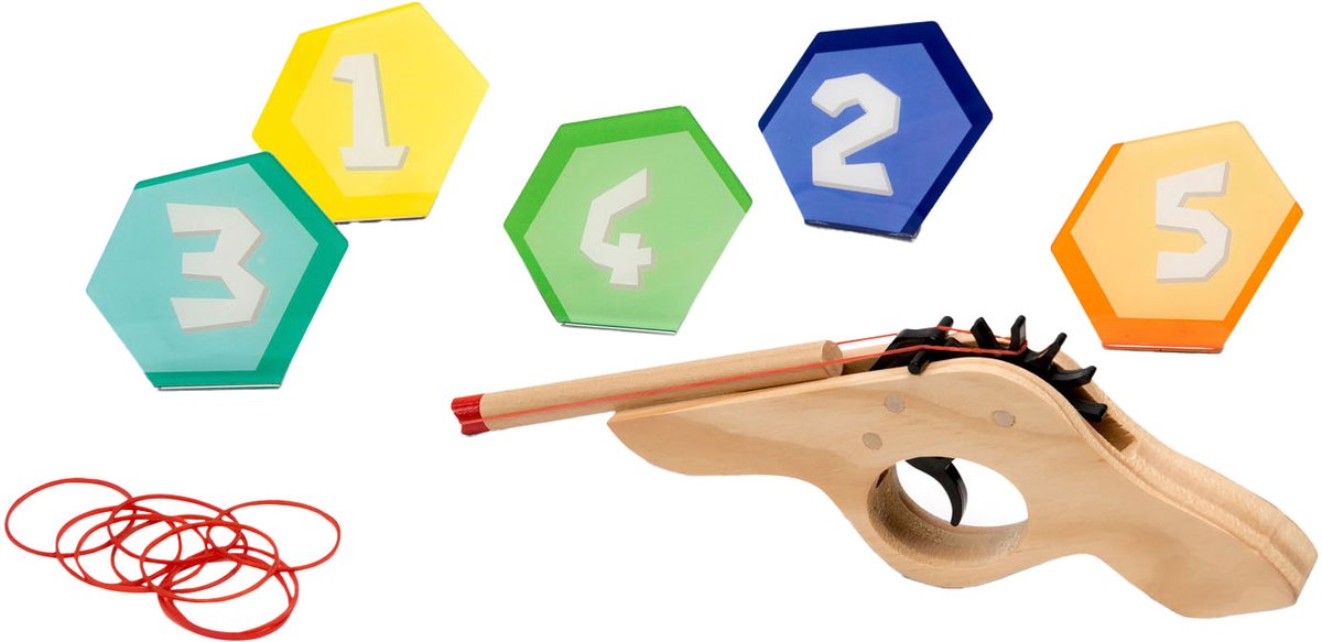 Bs speelgoed afschiet spel met doelwitten, 31dlg.