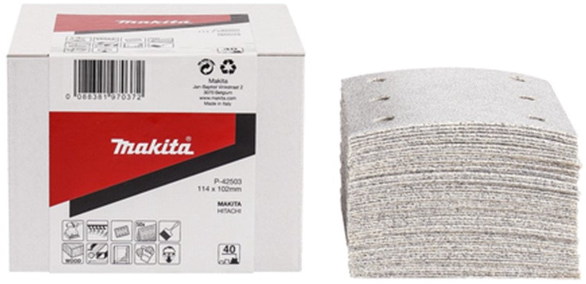 Makita p-42547 schuurvel k120 114x102 wh 50