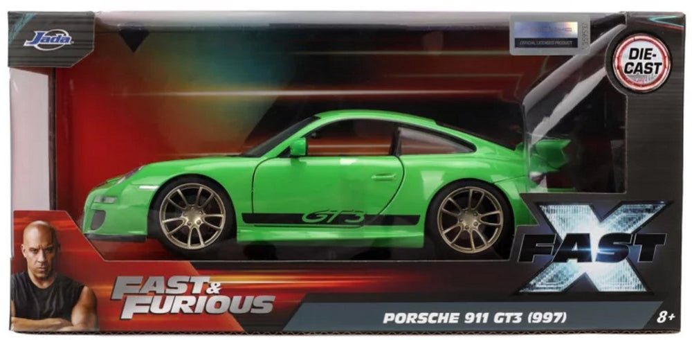 Jada toys fast furious - fast x - porsche 911 gt3 (997) - jada - 1:24