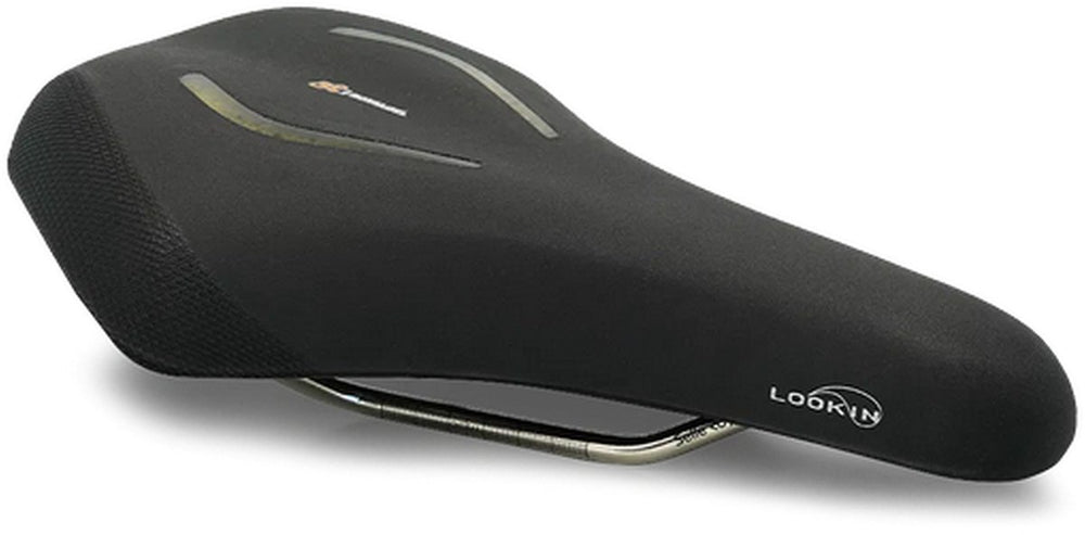 Selle royal zadel lookin evo moderate stracciatella zwart