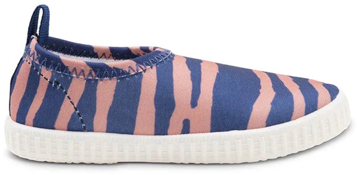 Swim essentials - waterschoentjes - 0-7 jaar - oranje - 19-32 - gestreept - uv bescherming - antislip