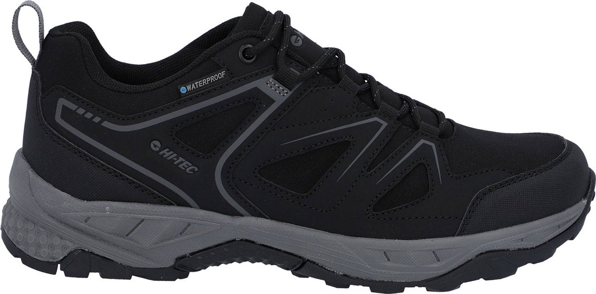Hi-tec saunter softshell waterbestendig zwart - maat 41 wandelschoenen voor mannen