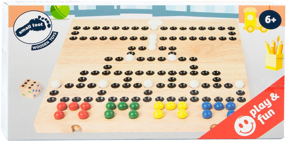 Small Foot - wooden barricade dice game