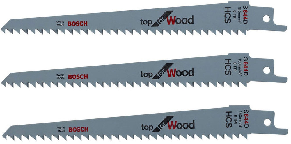 Bosch keo reciprozaagbladen - 3-delig