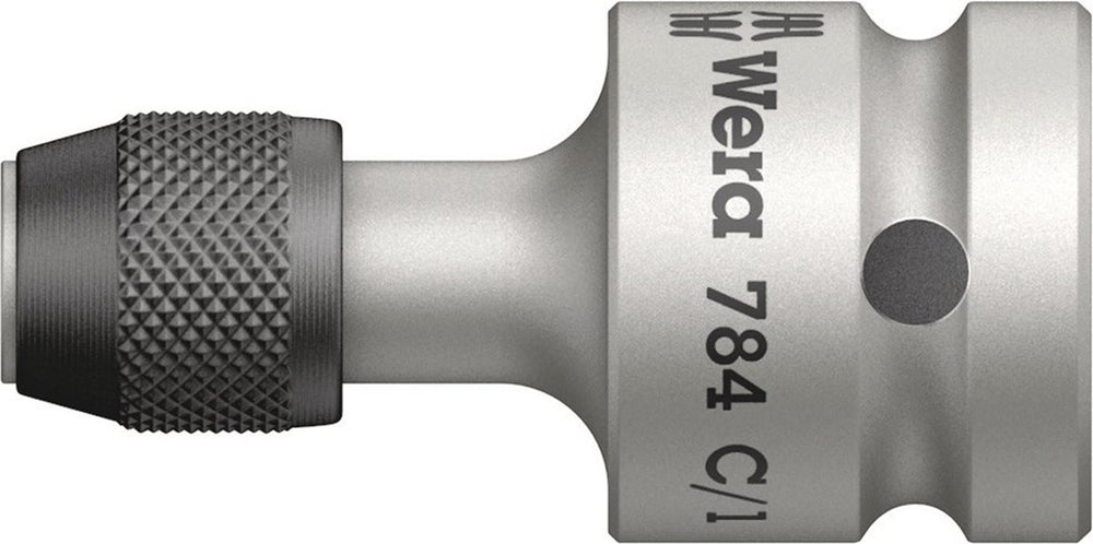 Wera 784 c 1 2 adapter met snelwisselfunctie, 1 4 duim x 50 mm - 1 stuk(s) - 05042760001