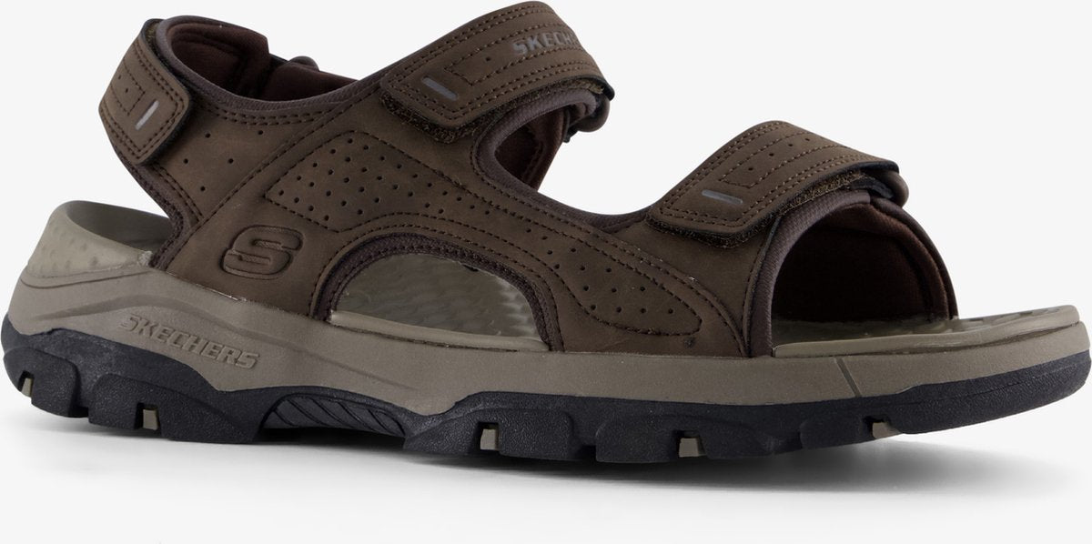 Skechers tresmen - garo heren sandalen - bruin