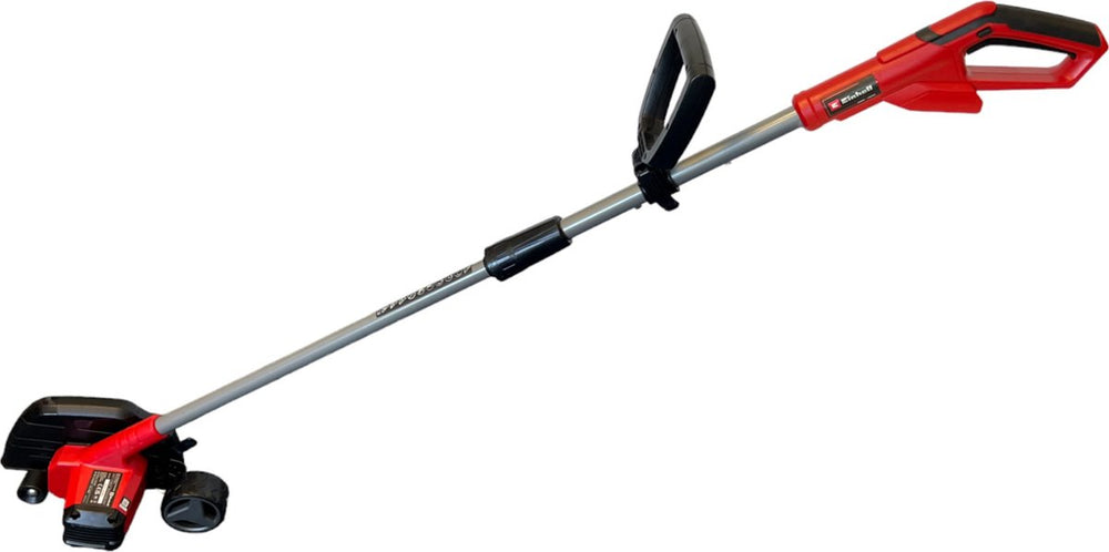 Einhell accu graskantensnijder ge-le 18 190 li solo - power x-change - 18v li-ion - snijdiepte: 45 mm - 3 hoogte instellingen - met geleidewiel - excl. accu en lader