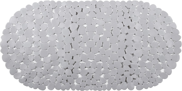 Differnz lapis anti-slip inlegmat bad 70x35cm grijs