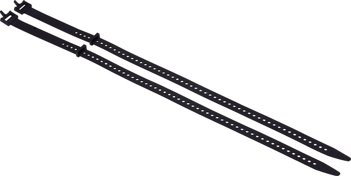 Bbb cycling cargostraps - sterke bikepacking straps 70 cm - handige spanbanden voor fietsbagage - elastische snelbinders - 2 stuks - bagagespin - bsb-161xl