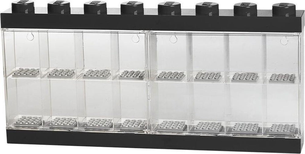 Kamer Kopenhagen LEGO Minifiguren Vitrine 16 Zwart