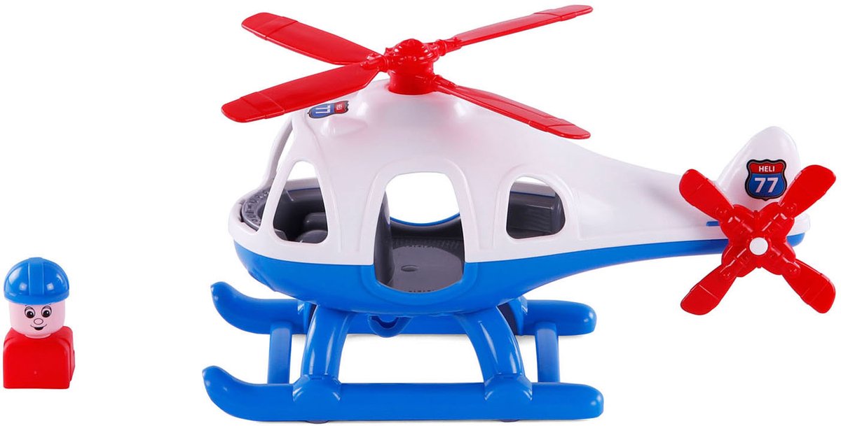 Cavallino helikopter met speelfiguur