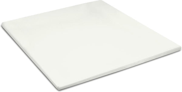 Cinderella weekend - topper hoeslaken (tot 15 cm) - katoen - 160x200 cm - ivoor