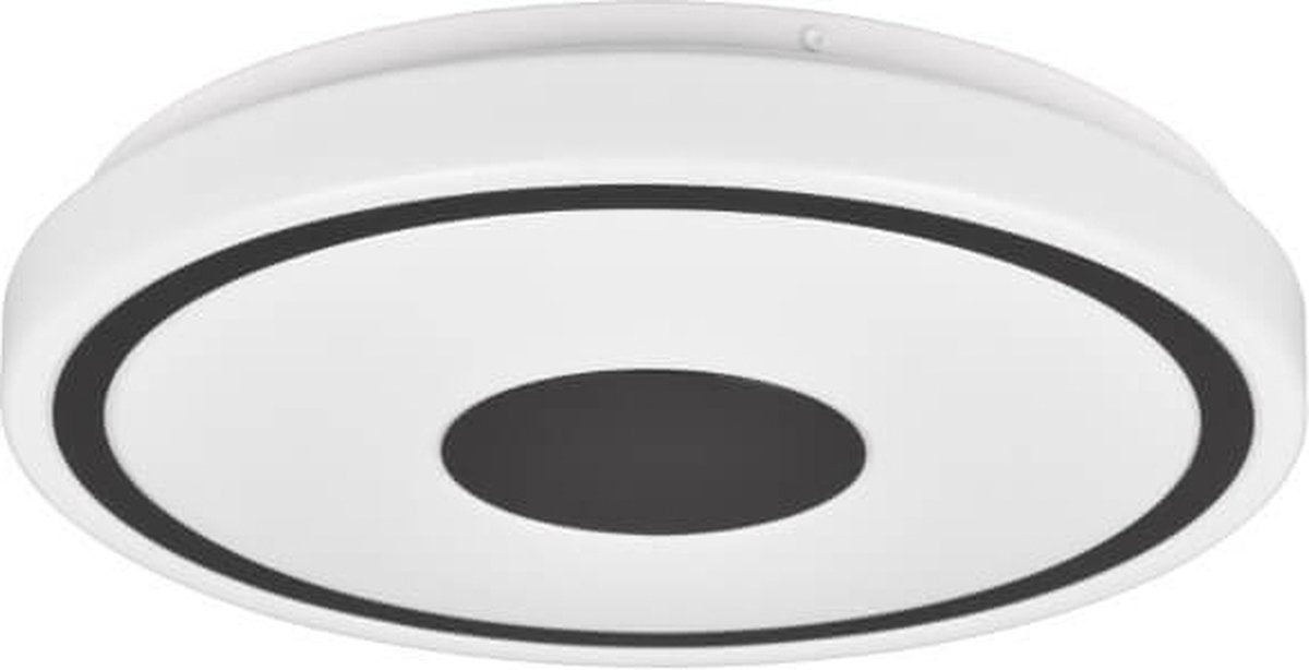 Rl live your light reality bunda - plafondlamp - zwart mat - incl. 1x smd 16w