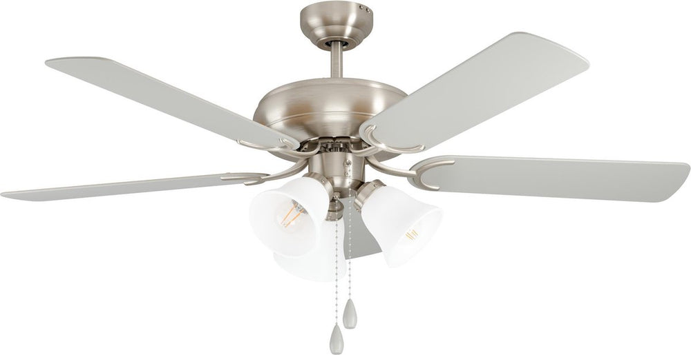 Eglo las palmas plafondlamp met ventilator - 132cm - ac longer life - grijs