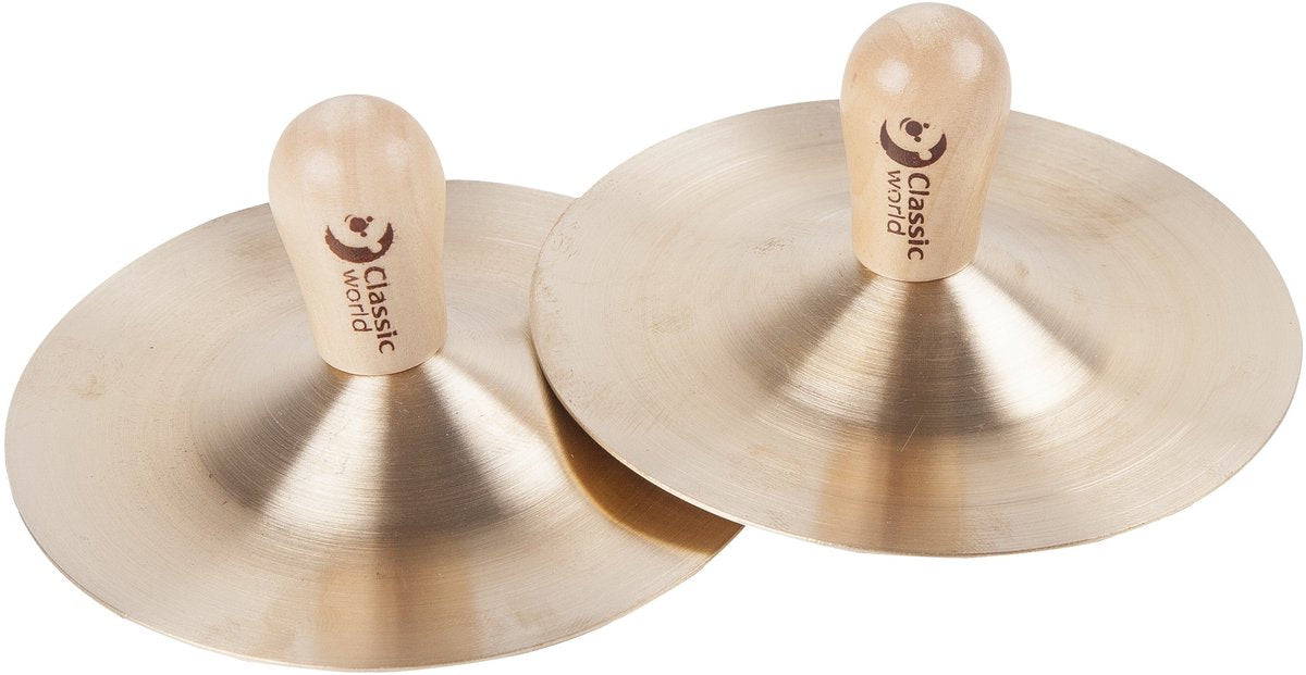 Klassieke wereldbekkens metaal, 9cm