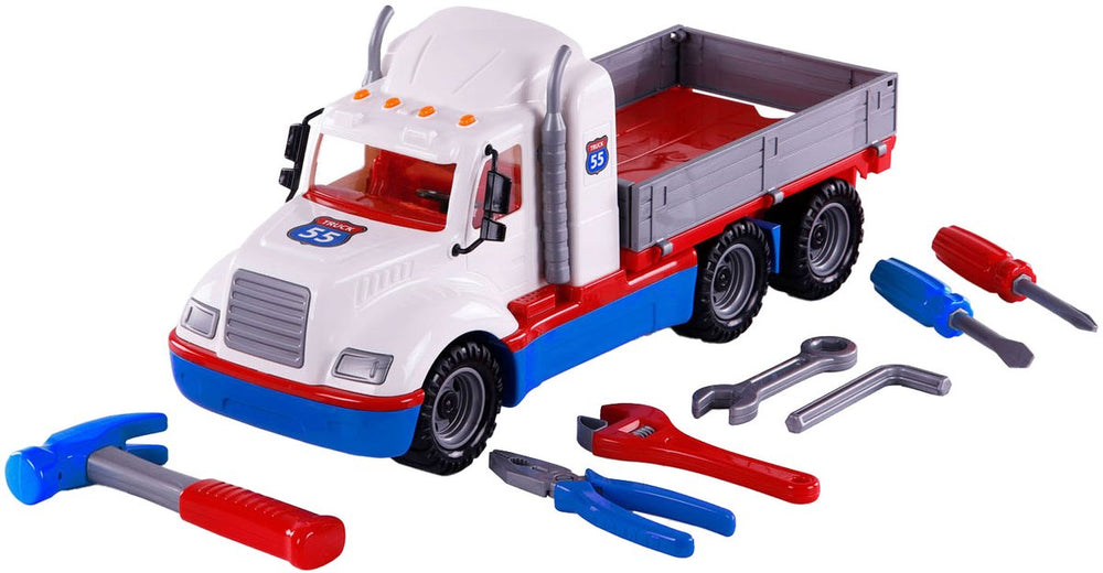 Cavallino torpedotruck met 7 gereedschappen, schaal 1:16