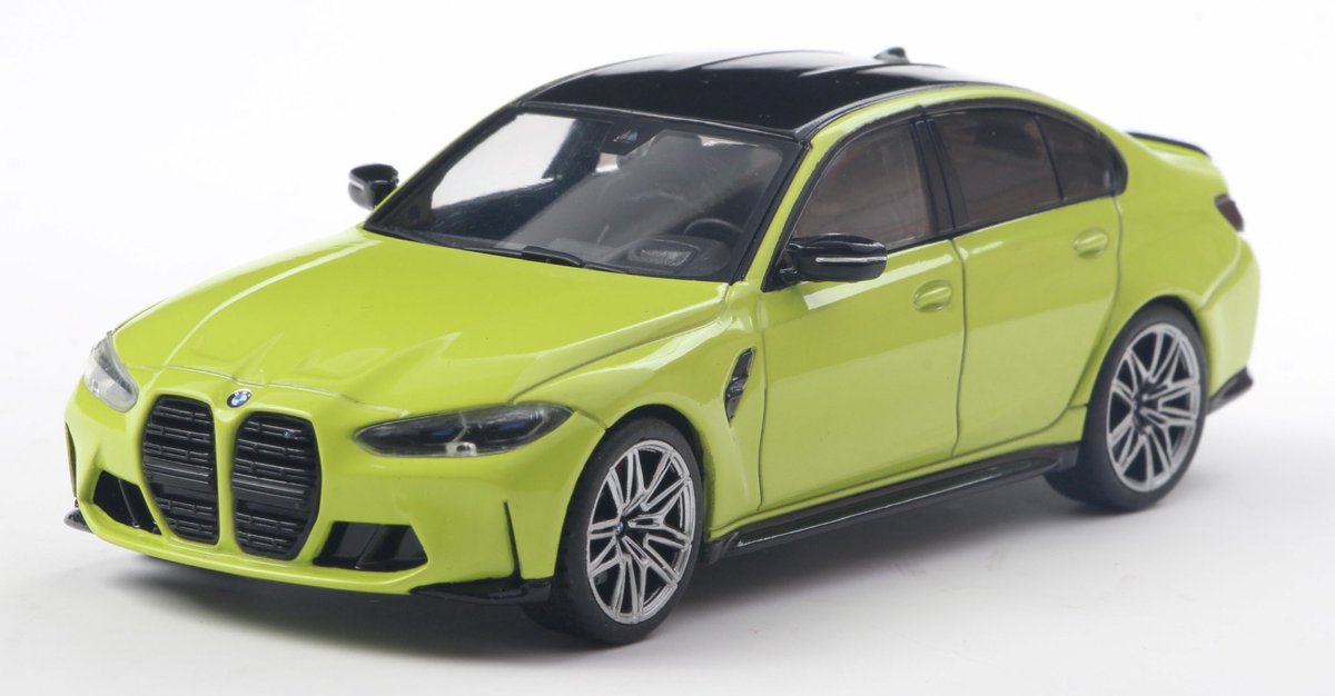 Geen automerk bmw m3 competition (g80) solido modelauto 1:43 2023 s4315303 schaalmodel
