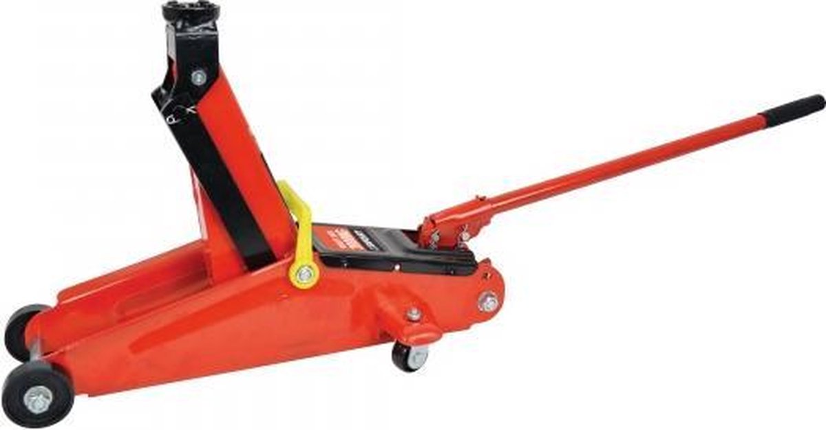 Carpoint verrijdbare garagekrik 2 ton | krik 2000kg in koffer