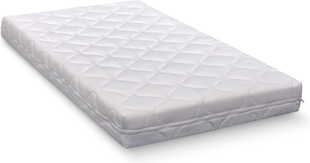 Abz bedladematras 90 200 10 cm - stevige matras voor stapelbedden en bedlades- gerold