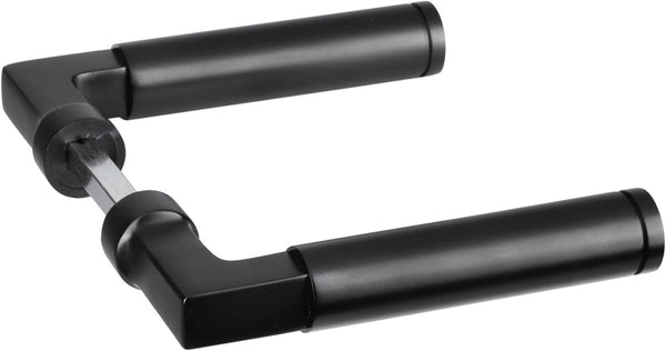 Impresso aston -deurkruk aston-modulair -133 x 22 x 54 mm -zwart -set van 2 stuks