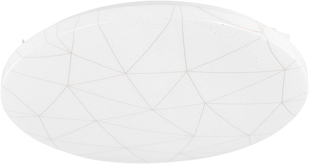 Eglo rende plafondlamp - led - 38 cm - wit