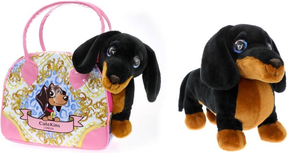 Braet poochi poo hond in tasje - sparkle girlz