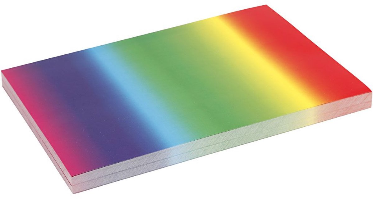 Creativ company https: www.cchobby.nl regenboogkleurig-karton-a4-vel-210x297-mm-180-gr-100-vel-1-doos