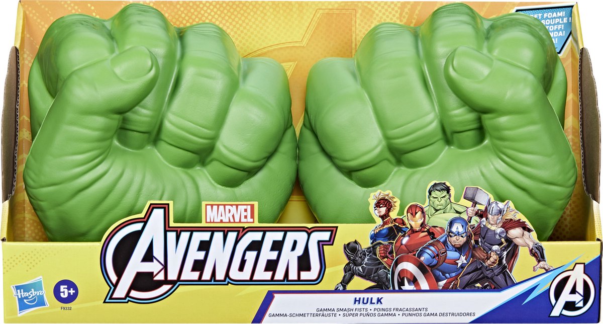 Hasbro marvel avengers hulk gamma smash vuisten