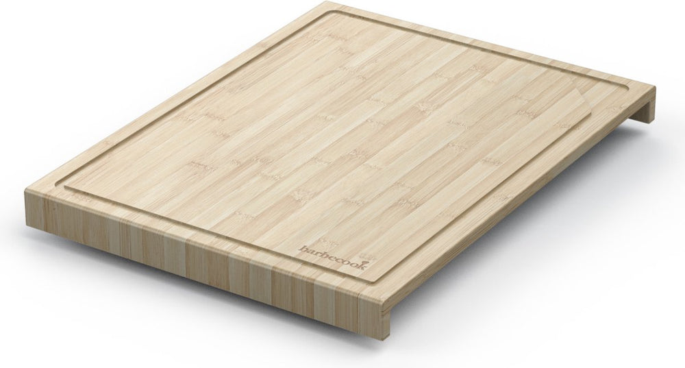 Barbecook snijplank met sapgeul uit bamboe voor nestor world 60x40x4cm