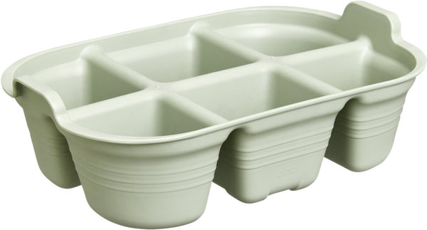 Elho green basics seed tray 22cm accessoire - steengroen